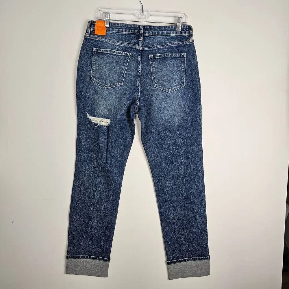 Nature Denim Jeans Mom Stone Wash Womens Size 8 / 29‎ - Picture 6 of 8